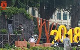 Hà Nội trang trí đèn, hoa trang nhã đón Tết Nguyên đán 2018
